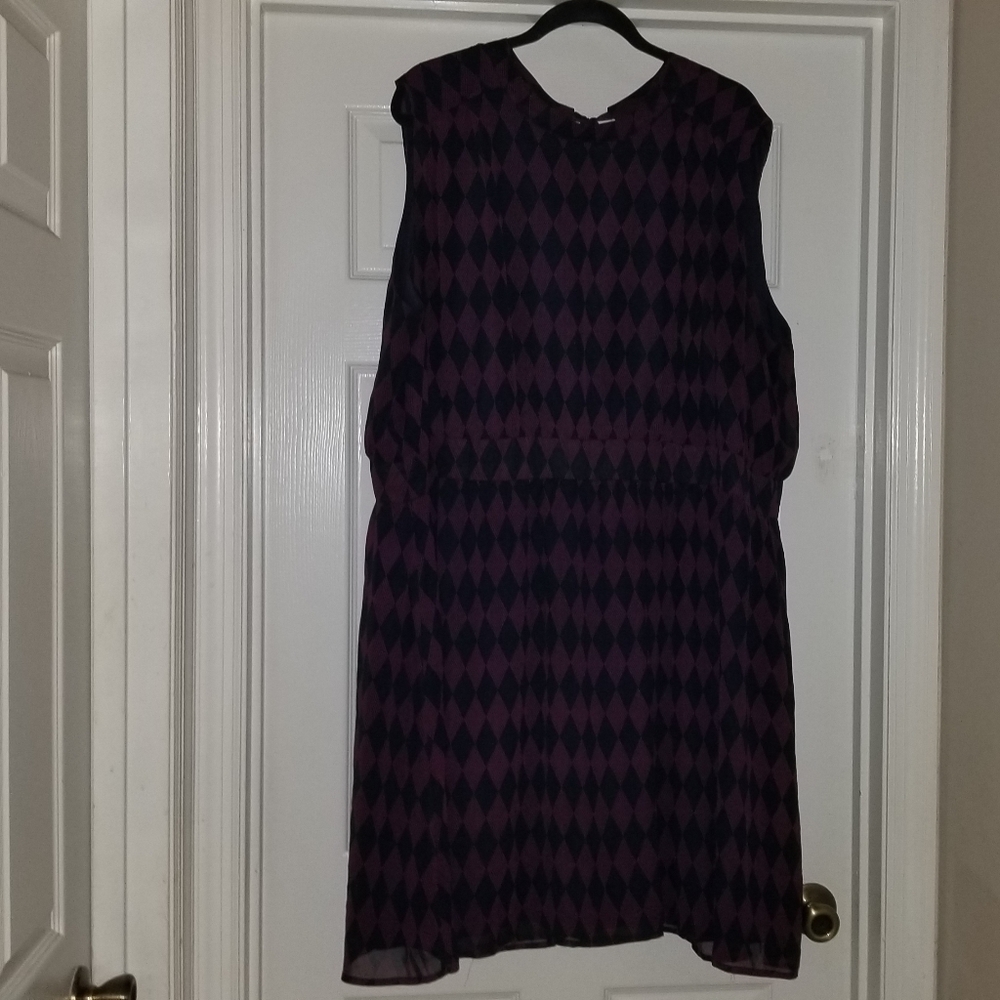Modcloth Navy Sleeveless Dress